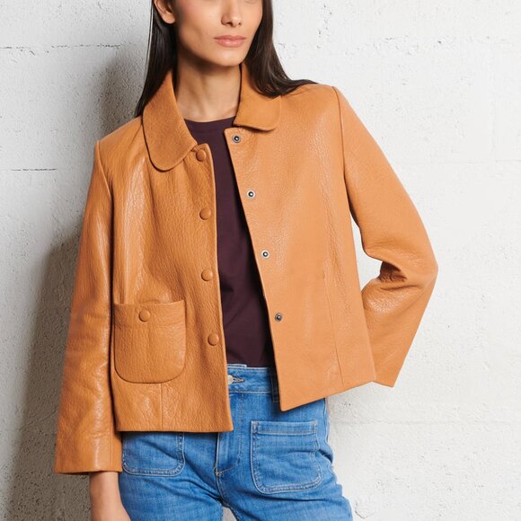 Ba&sh Bilos Leather Jacket - Picture 5 of 16